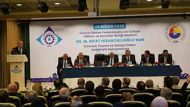 Erzurum'da İş Dünyasıyla Buluşma: Tarım ve Turizm Potansiyeli Vurgulandı
