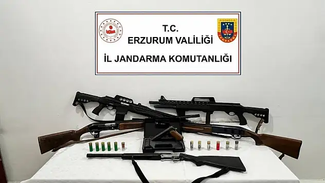Erzurum'da jandarmadan kaçakçılıkla mücadelede büyük operasyon