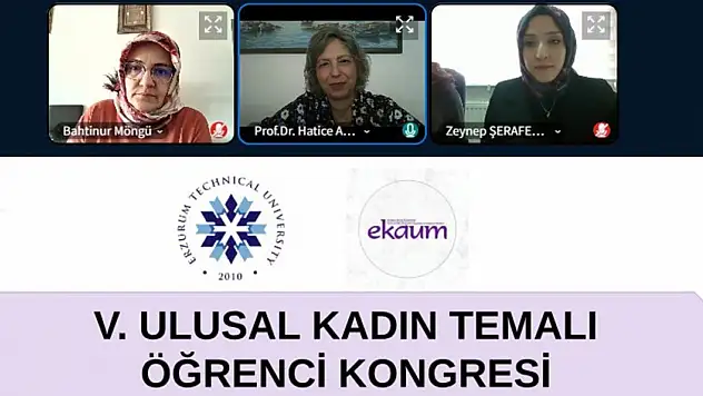 Erzurum'da Kadın Temalı Kongre: Toplumsal Cinsiyet Eşitliğine Farkındalık Yaratıldı