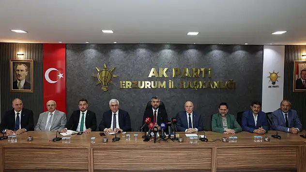 Erzurum'da 'Terörsüz Türkiye' toplantısı: Başkan'dan birlik mesajı