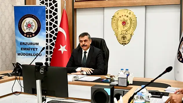 Erzurum'da Trafik Güvenliği Strateji Toplantısı Gerçekleştirildi