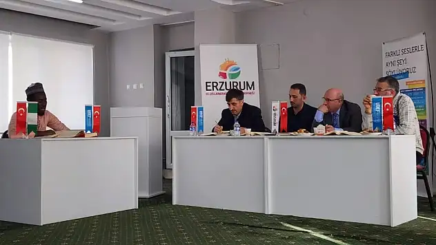 Erzurum'da Uluslararası Öğrenciler Bölge Yarışmasında Buluştu