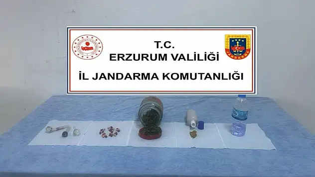 Erzurum'da Uyuşturucu Operasyonu: 4 Farklı Madde Ele Geçirildi