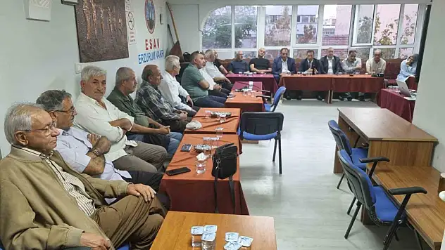Erzurum'da Yerel Kalkınma Programı Bilgilendirme Toplantısı Gerçekleştirildi