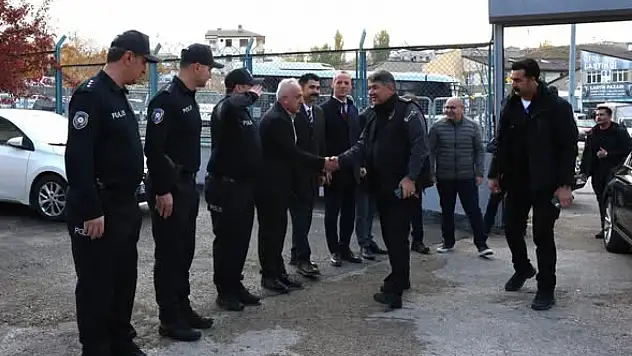 Erzurum Emniyet Müdürü Karaburun'dan Gölbaşı Şehit Zekai Aktaş Polis Merkezi'ne Ziyaret