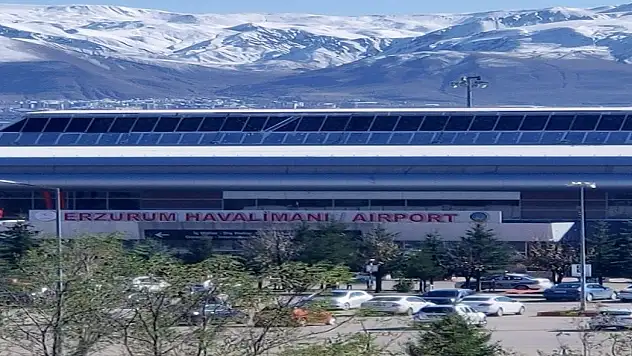 Erzurum Havalimanı Ekim'de 103 bin yolcu ağırladı, 10 aylık trafiği 1 milyon sınırını geçti