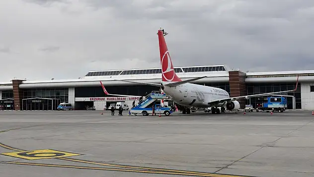 Erzurum Havalimanı'ndan Geçtiğimiz Beş Ayda 497 Bin 449 Yolcu Uçtu