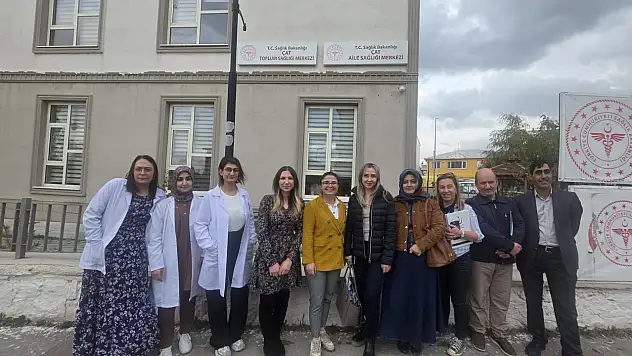 Erzurum İl Sağlık Müdürlüğü'nden Çat İlçesine Sağlık Ziyareti