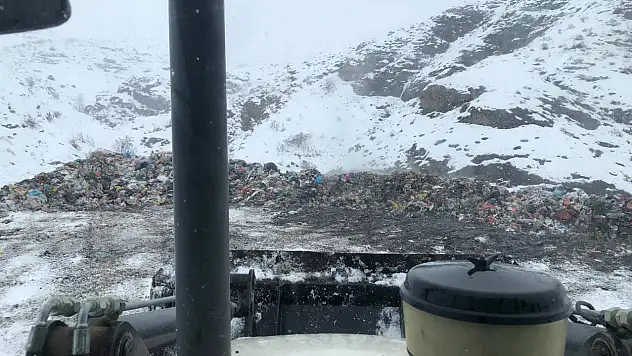Erzurum İspir'de Kış Çalışmaları Tüm Hızıyla Sürüyor