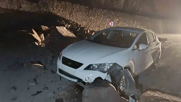 Erzurum-İspir yolunda saniyelerle kurtuldu