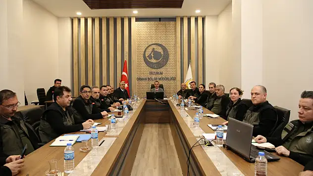Erzurum Orman Bölge Müdürlüğü'nde 2025 Yılı Planlama Toplantısı Gerçekleştirildi