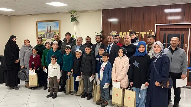 Erzurum Palandöken'de Çocuklar Hadis Öğrenmek İçin Yarıştı