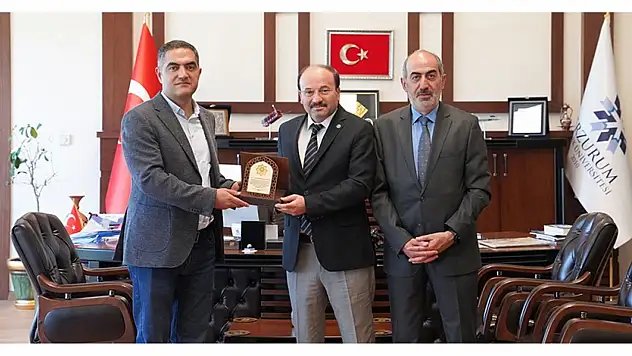 Erzurum Teknik Üniversitesi'nde UZEM Koordinatörlüğü devir teslim töreni yapıldı