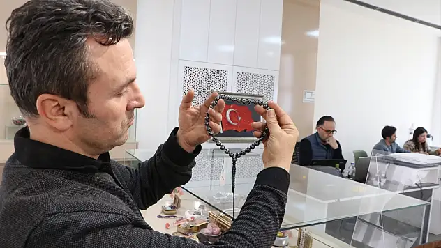 Erzurum'un oltu taşı, 50 metrekareden 500 metrekarelik imalathaneye taşındı