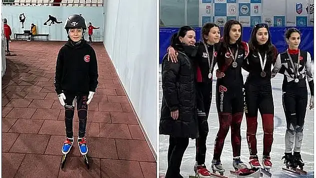 Erzurum'un Şenol Kardeşleri Buz Pistinden Madalya ile Döndü!