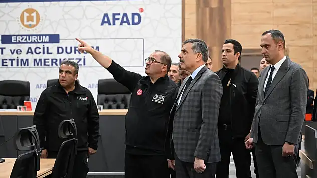 Erzurum'un Yeni AFAD Merkezi, Afet Yönetiminde Güçlü Bir Adım Attı