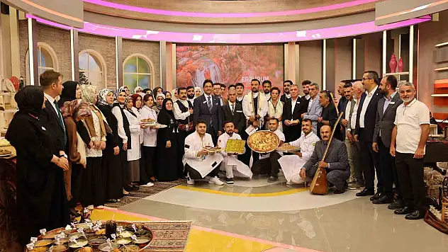 Erzurum'un Zenginlikleri TRT Programında Tanıtıldı: Lezzet ve Kültür Buluşması