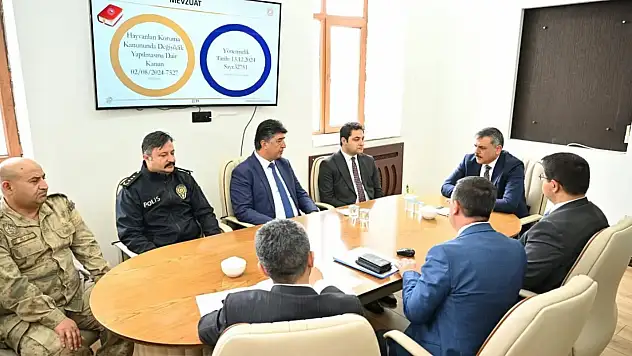 Erzurum Valisi Çiftçi, Pasinler'de Sahipsiz Hayvanlar ve Bakımevi Projesini Görüştü