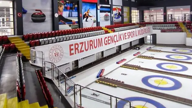 Erzurum Yakutiye Curling Spor Kompleksi Yenilenen Yüzüyle Hizmete Açıldı