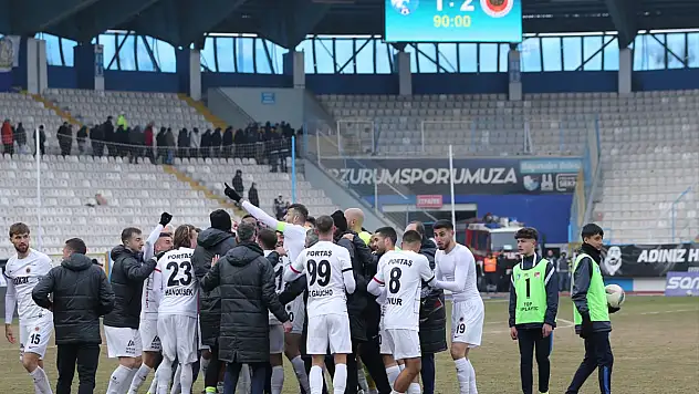 Erzurumspor FK, iç sahada Gençlerbirliği'ne mağlup oldu