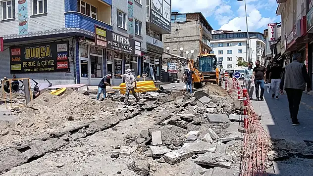 Eski Van Caddesi şantiyeye döndü