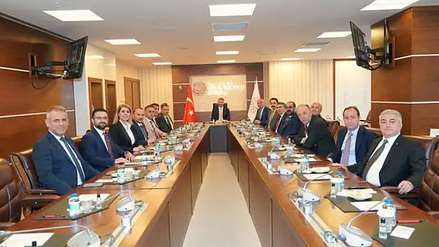 ETSO Üyelerinden Tarıkdaroğluna Resmi Ziyaret ve İşbirliği İmkanları Değerlendirildi