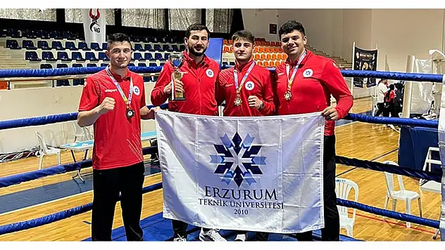 ETÜ Muay Thai Şampiyonasında Madalya Yağmuruna Tutuldu