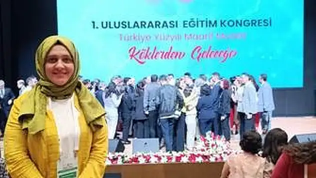 Faik Güngör Ortaokulu, Uluslararası Eğitim Kongresi'nde Türkiye'yi Temsil Etti