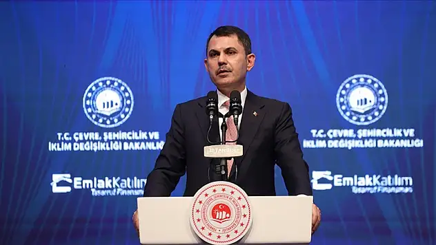 Faizsiz ev, iş yeri ve araç sahibi olmanın yeni yolunu Bakan Kurum açıkladı
