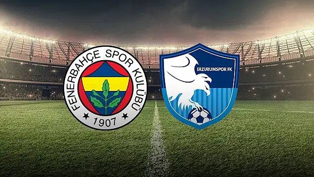 Fenerbahçe Erzurumspor golleri kim attı, canlı maç anlatımı! Fenerbahçe Erzurumspor maçı kaç kaç? MAÇ SONUCU!