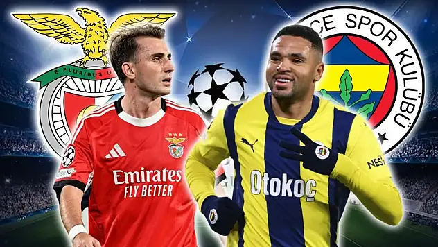 Fenerbahçe'nin Şampiyonlar Ligi'ndeki Benfica Maçında İlk 11'leri Açıklandı!