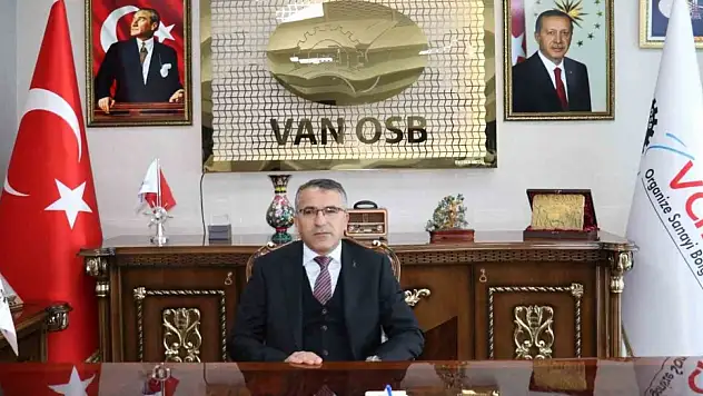 Gazetecilik, demokrasinin vazgeçilmezi Van OSB Başkanı'ndan anlamlı mesaj
