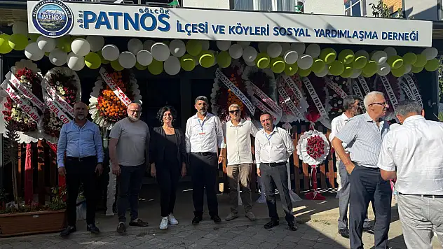 Gölcük'te Patnoslular Derneği açıldı