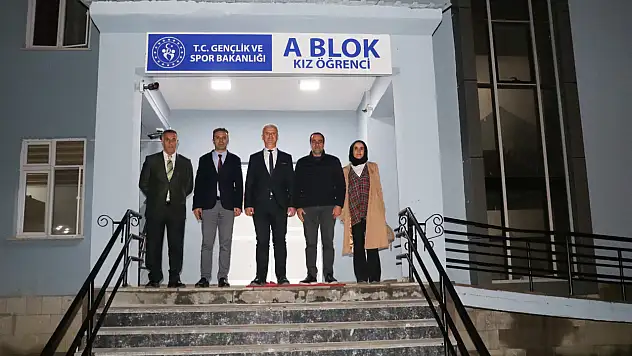 GSB Muş Varto Yurdu'nda Denetim ve Öğrenci Ziyareti