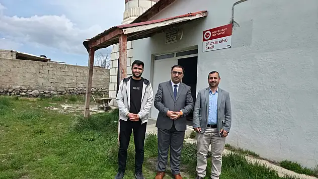 Gültepe köyü'nde din hizmetleri yerinde incelendi