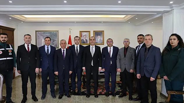 Gümrük Yetkililerinden Iğdır Valisi Taşolar'a Ziyaret