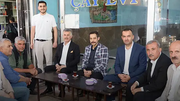 Güroymak'ta Başkan Eşref Mutlu ve Kaymakam Mehmet Zahid Uzun'dan Esnaf Ziyareti