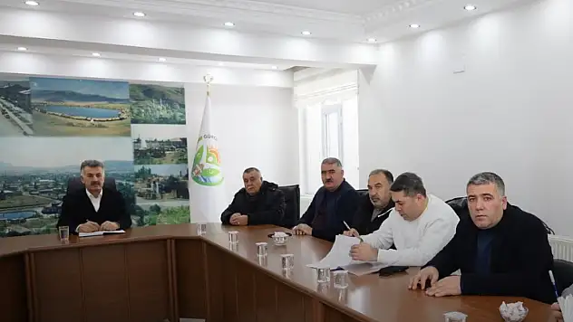 Güroymak'ta Ocak Ayı Meclis Toplantısı Yapıldı