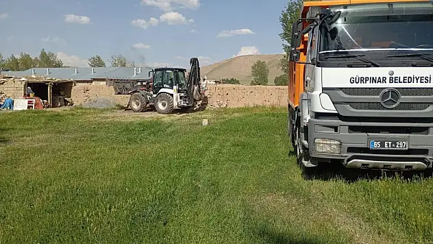 Gürpınar'da Bayram Temizliği Seferberliği Başladı