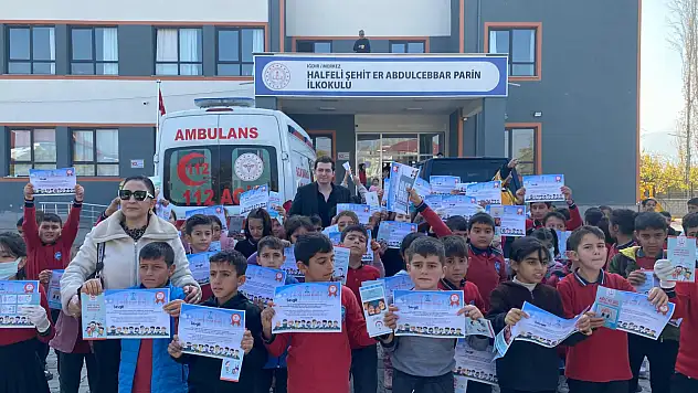 Halfeli'de Öğrencilere Sağlık Eğitimi