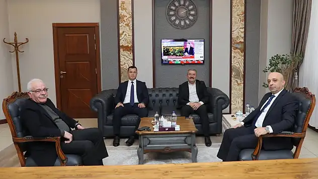 Halkbank'tan Van TSO'ya Nezaket Ziyareti