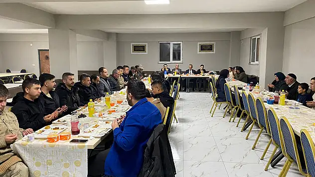 Hamur'da ilk iftar şehit aileleri ve gazilerle açıldı