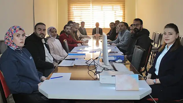 Hamur'da LGS ve YKS başarısı için toplantı yapıldı