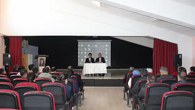 Hamur'da okul güvenliği toplantısı gerçekleştirildi