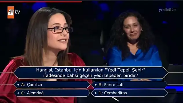 Hangisi, İstanbul için kullanılan 'Yedi Tepeli Şehir' ifadesinde bahsi geçen yedi tepeden biridir?