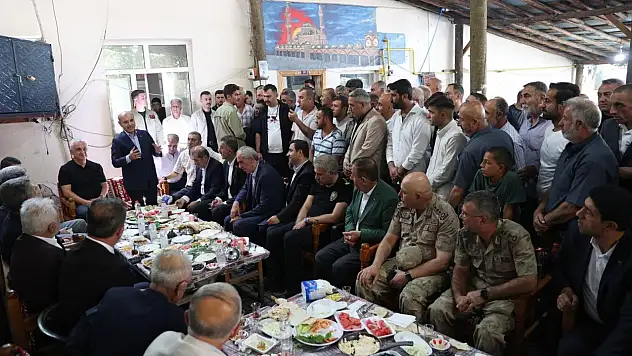 Hasköy'de 954. Yıl Malazgirt Zaferi için etkinlik öncesi kahvaltı ve taziye ziyareti düzenlendi