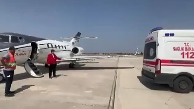 Hava Ambulansı, 14 Yaşındaki Çocuk İçin Gökyüzüne Yükseldi