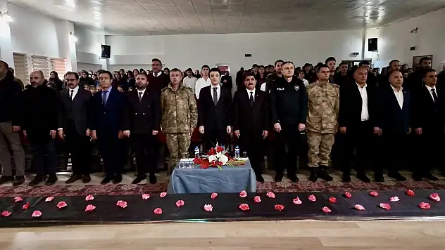 Horasan'da Mehmet Âkif Ersoy Anma Programı Düzenlendi