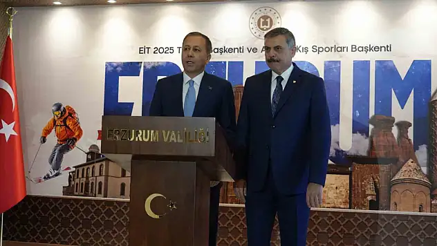 İçişleri Bakanı Yerlikaya Erzurum'da Stratejik İstişare Toplantısını Gerçekleştirdi