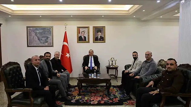 Iğdır basınından Vali Taşolar'a ilk ziyaret